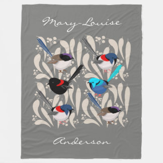 Cobertor De Velo Fairy Wrens