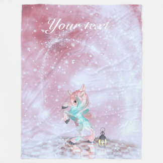 Cobertor De Velo Fairytale Unicorn