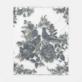 Cobertor De Velo Faisão em flores