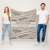 Faixa de Nome de Família da Múmia de Halloween Per