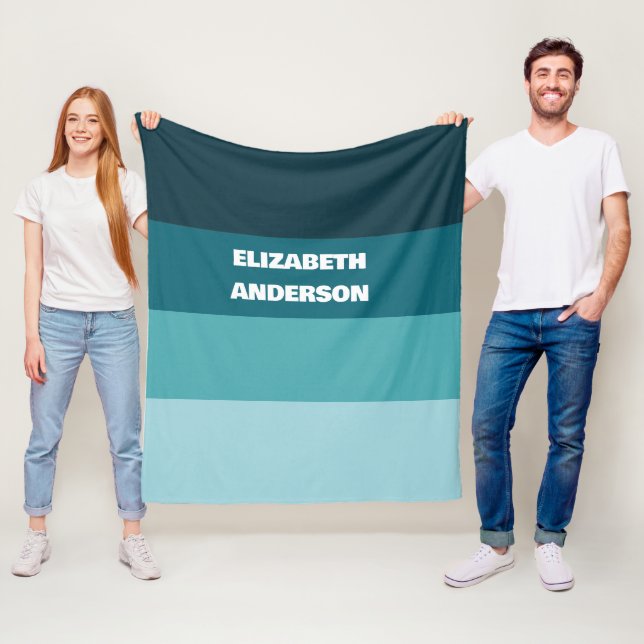 Cobertor De Velo Faixa Horizontal de Colorblock (In Situ)