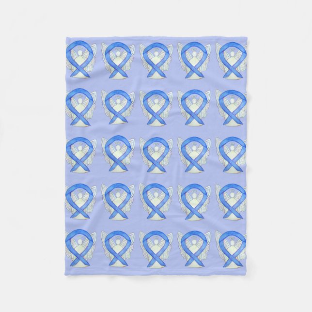 Cobertor De Velo Faixas de fita de sensibilização do Cancer de lava (Frente)