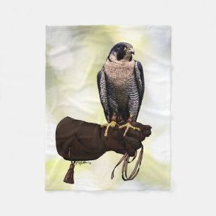 Cobertor De Velo Falcão-peregrino no Luvas