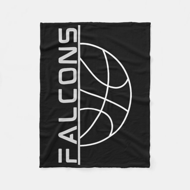 Cobertor De Velo Falcons Sketll (Frente)