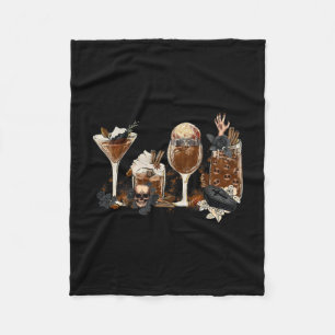 Cobertor De Velo Fall Coffee Halloween Pumpkin Spice Autumn Season