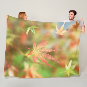 Cobertor De Velo Fall Filigree Fleece Blanket