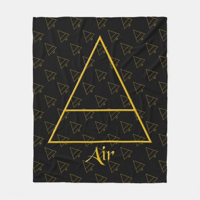 Cobertor De Velo Falln Pagan Air Element Symbol (Frente)