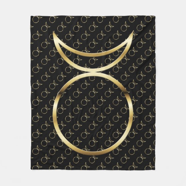 Cobertor De Velo Falln Pagan - Símbolo de Deus Cavalado (Frente)