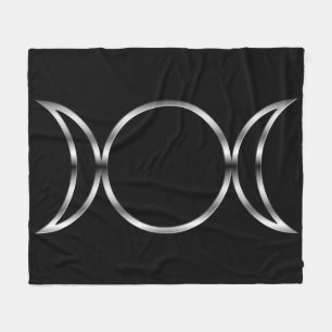Cobertor De Velo Falln Pagan Triple Goddese Symbol