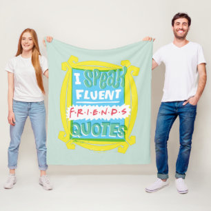 Cobertor De Velo Falo fluentemente Citações FRIENDS™ - Olho mágico