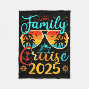 Cobertor De Velo Família Cruise Familiar 2025 Férias De Verão Que C