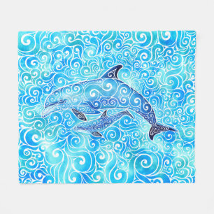 Cobertor De Velo Família Dolphin Suave