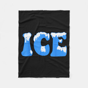 Cobertor De Velo Família Ice Ice Baby Fantasia Divertida de Hallowe