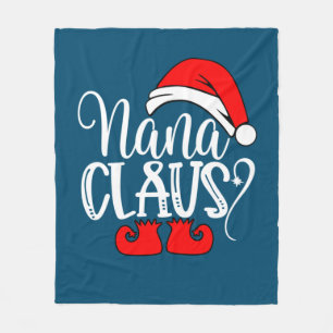 Cobertor De Velo Família Natal Oferece Papais noeis Engraçados Nann