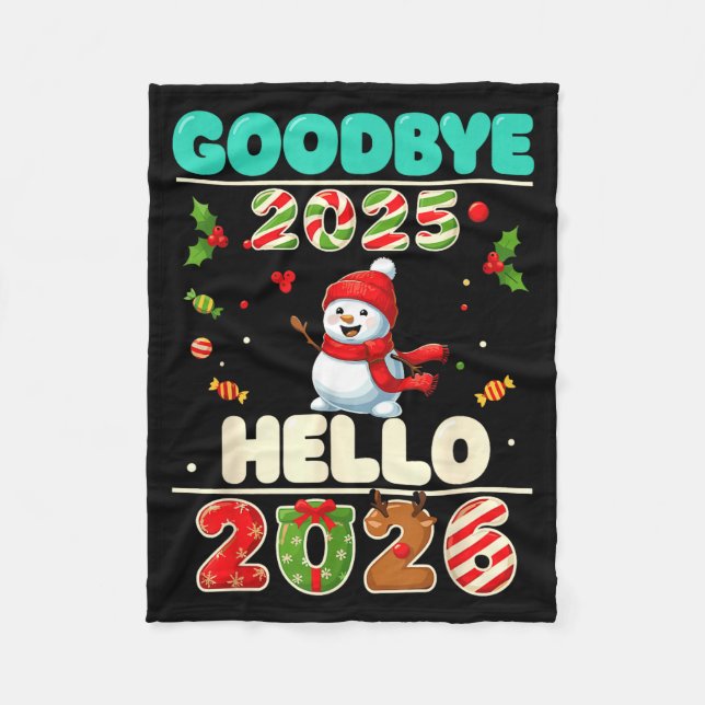 Cobertor De Velo Family Christmas Shirts Matching 2025, Funny Nye H (Frente)