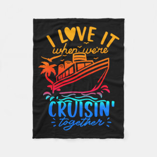 Cobertor De Velo Family Cruise 2026 I Love It When Were Cruisin Tog