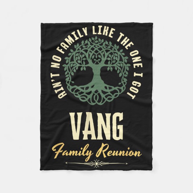 Cobertor De Velo Family Reunion 2025 Matching Design - Vang  (Frente)