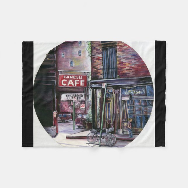 Cobertor De Velo Fanelli Charm, Nova Iorque (Frente (Horizontal))