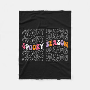 Cobertor De Velo Fantasia de Halloween Groovy da Temporada Assustad