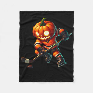 Cobertor De Velo Fantasias de Halloween com Rosto de Abóbora de Hóq