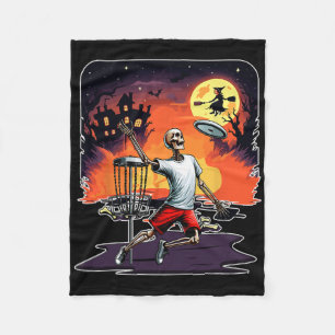 Cobertor De Velo Fantasias de Halloween de Terror Esqueleto Jogador