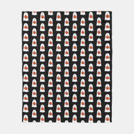 Cobertor De Velo Fantasma com Jack-o-Lanterna