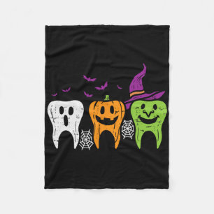 Cobertor De Velo Fantasma de Dentes Abóbora Bruxa Fofo Halloween Od