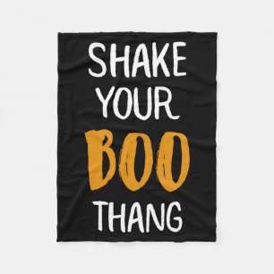 Cobertor De Velo Fantasma de Halloween Shake Your Boo Thang