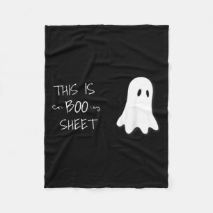 Cobertor De Velo Fantasma engraçado de Halloween, esta é a Folha Bo