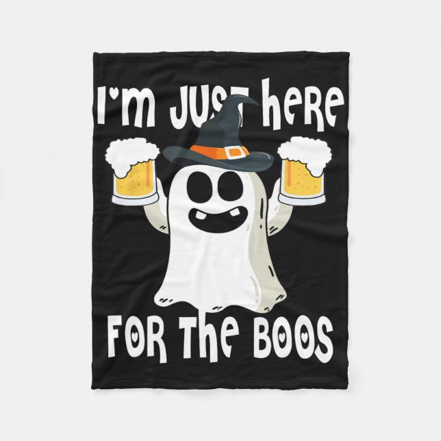 Cobertor De Velo Fantasma, estou aqui para Boos (Frente)