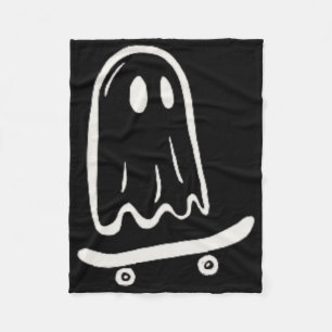 Cobertor De Velo Fantasma Radical de Patinação no Halloween Skate