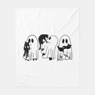 Cobertor De Velo Fantasma segurando Dias de as Bruxas engraçados de