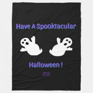 Cobertor De Velo Fantasma Spooktacular Grande Folha