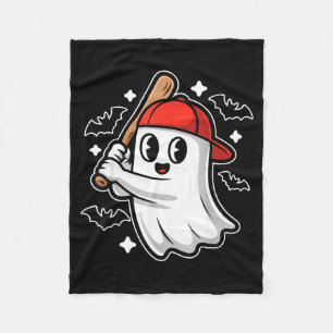 Cobertor De Velo Fantasmagórico Fantasma de Halloween e Morcegos Tr