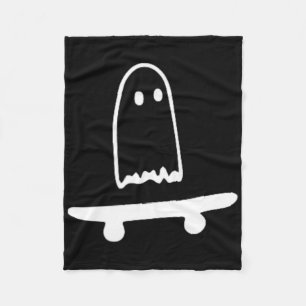 Cobertor De Velo Fantasmas de skate preguiçoso fantasia de Hallowee