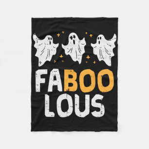 Cobertor De Velo Fantasmas Faboolosos Assustadores Scary Spooky Mul