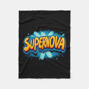 Cobertor De Velo Fantástico Fato de Supernova Para Meninos e Menina