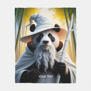 Cobertor De Velo Fantasy - Assistente de Panda Velho