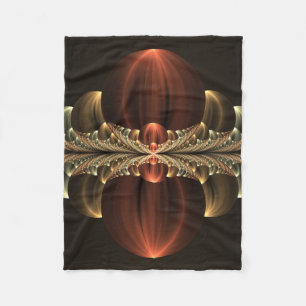 Cobertor De Velo Fantasy Construction Shiny Abstrato Fractal Art