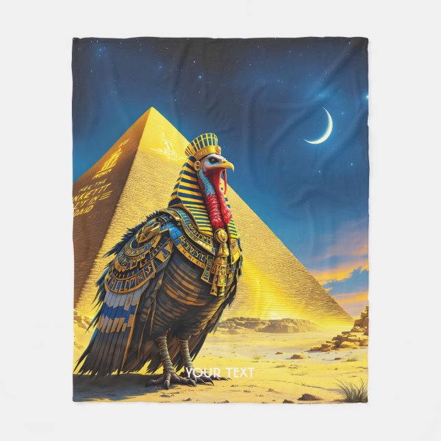 Cobertor De Velo Fantasy Cute Desert Pharaoh Turquia (Frente)