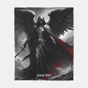 Cobertor De Velo Fantasy Cute Vivid Dark Scary Angel