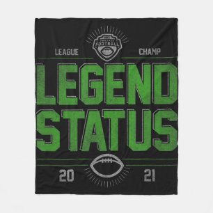 Cobertor De Velo Fantasy Futebol League Champ Legend Status