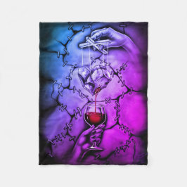 Cobertor De Velo Fantoche do Coração