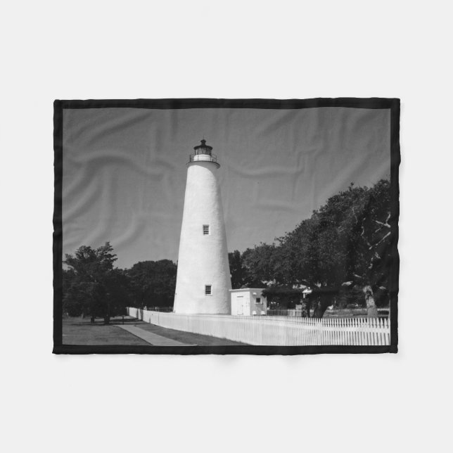 Cobertor De Velo Farol Ocracoke (Frente (Horizontal))