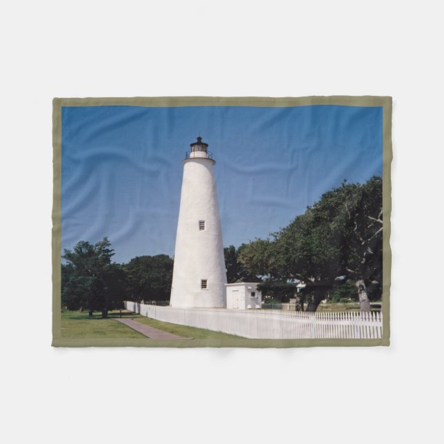 Cobertor De Velo Farol Ocracoke (Frente (Horizontal))