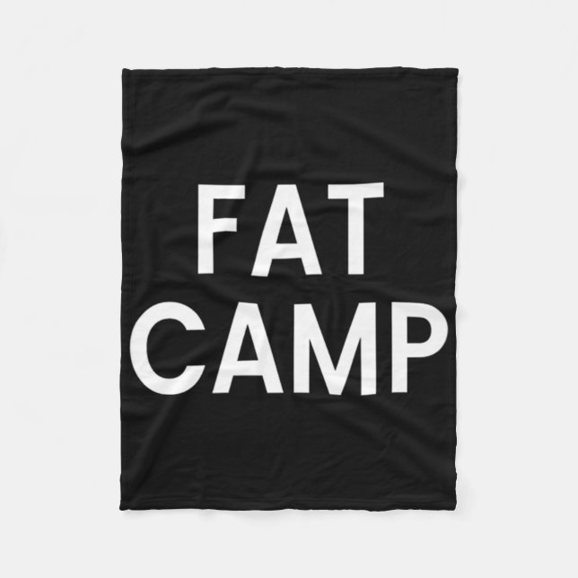 Cobertor De Velo Fat Camp Premium (Frente)