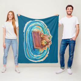 Cobertor De Velo Fatia de Torta de Abóbora