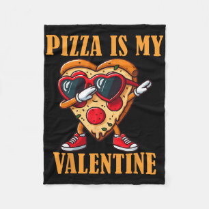 Cobertor De Velo Fatias de Pizza Engraçadas para Solteiros no Dia d