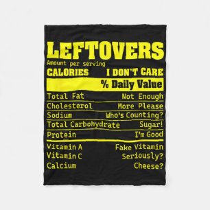 Cobertor De Velo Fatos Nutricionais De Resto Comida Feriado Dietici