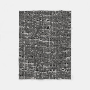 Cobertor De Velo Faux Cinza Concrete
